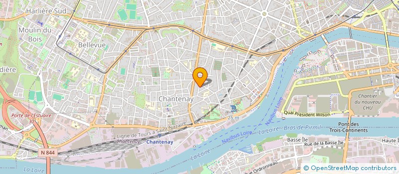 localisation de l'entreprise LA VEINE  NANTES