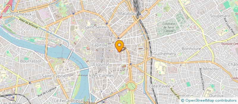 localisation de l'entreprise LA VELOUTERIE à TOULOUSE