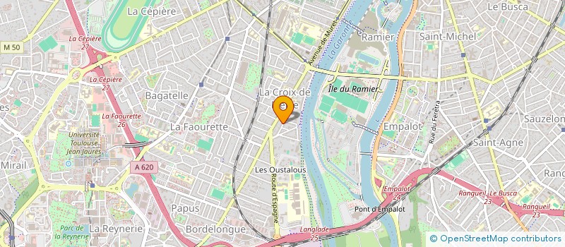 localisation de l'entreprise LA VEM à TOULOUSE