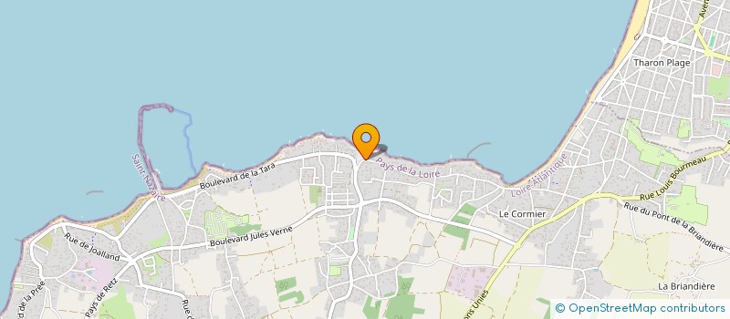 localisation de l'entreprise LA VENDEENNE à LA PLAINE-SUR-MER