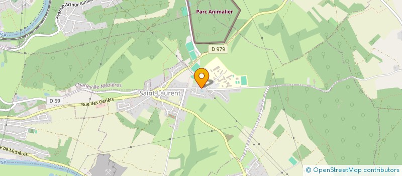 localisation de l'entreprise LA VENDRESSOISE  SAINT-LAURENT