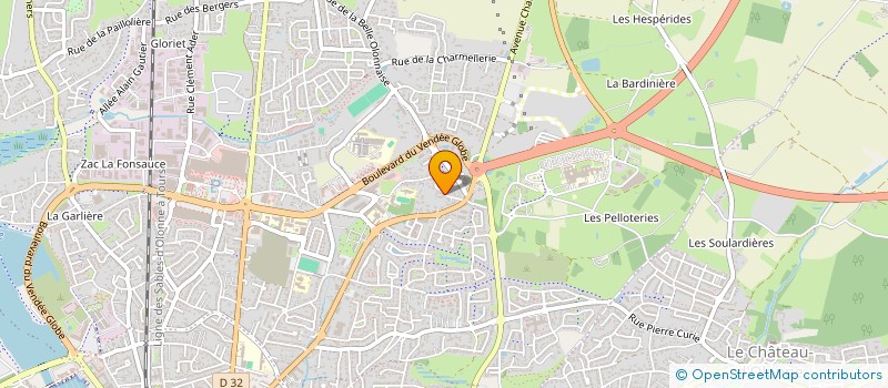 localisation de l'entreprise LA VENERIE à LES SABLES D'OLONNE