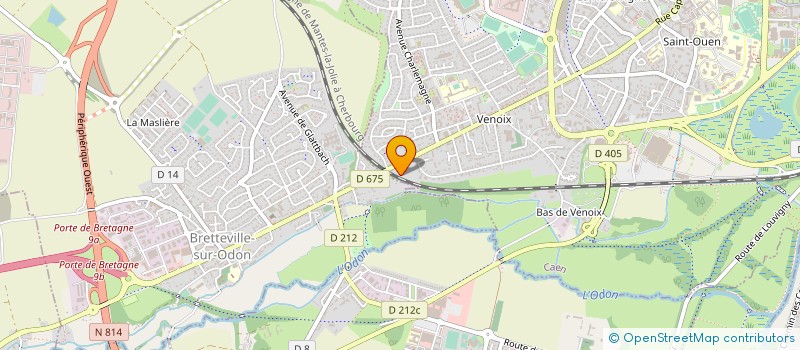 localisation de l'entreprise LA VENOISIENNE à CAEN