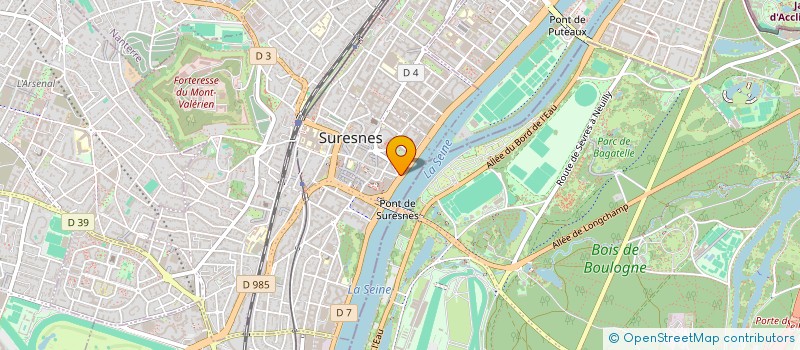 localisation de l'entreprise LA VENTURE SHIPPING SAS à SURESNES