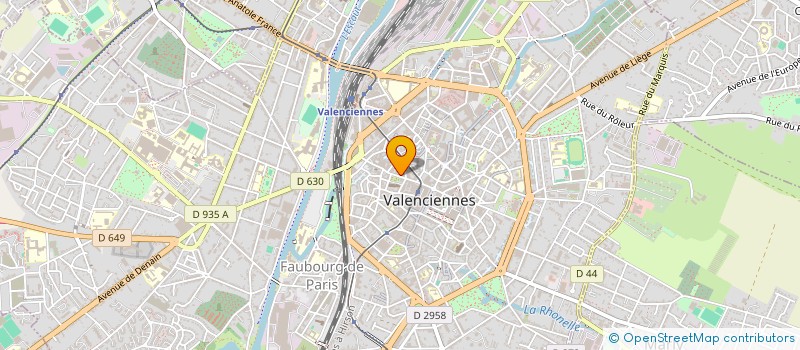 localisation de l'entreprise LA VERANDA  VALENCIENNES