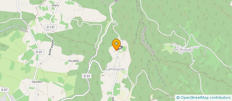 localisation de l'entreprise LA VERDIANE  CAMBAYRAC