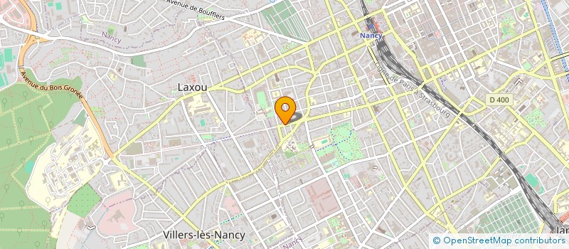 localisation de l'entreprise LA VERDINE  NANCY