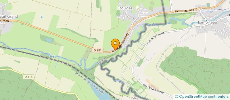 localisation de l'entreprise LA VERDUNOISE à FLASSIGNY