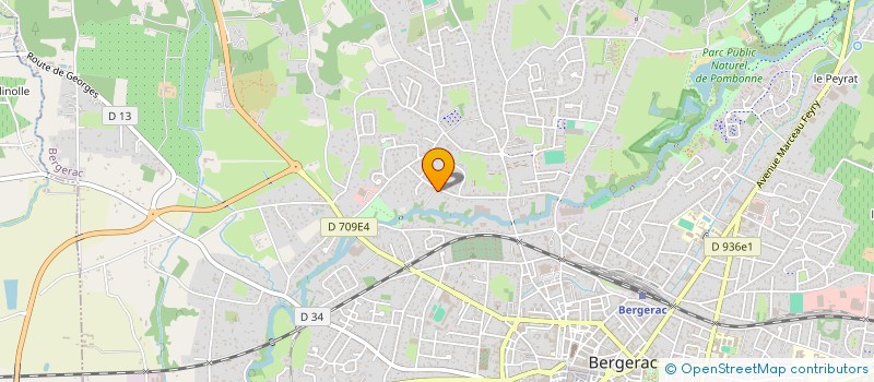 localisation de l'entreprise LA VERGNASSADE à BERGERAC