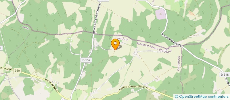 localisation de l'entreprise LA VERGOLAINE  SAINT-TRINIT