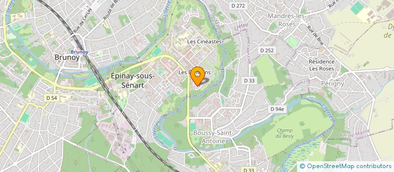 localisation de l'entreprise LA VERONA  EPINAY-SOUS-SENART