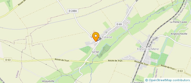 localisation de l'entreprise LA VERTE ABBAYE à NORON-L'ABBAYE