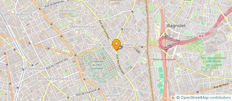 localisation de l'entreprise LA VERTE VALLEE  PARIS