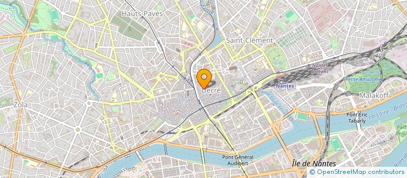 localisation de l'entreprise LA VESPADESCARMES  NANTES