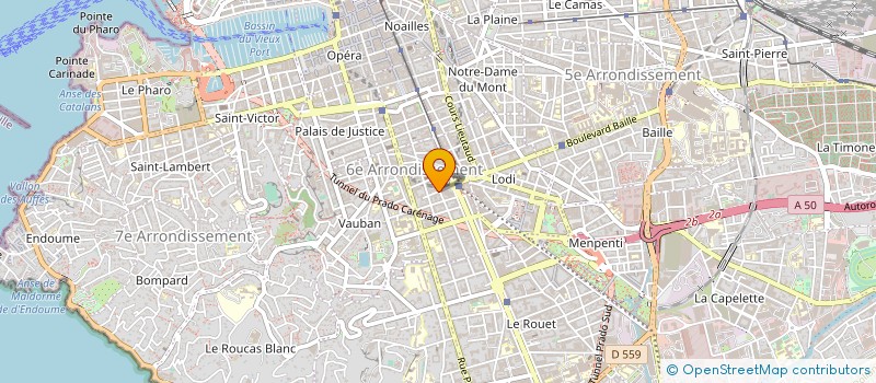 localisation de l'entreprise LA VESPAZIENNE à MARSEILLE