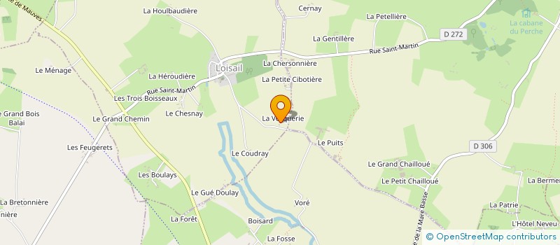 localisation de l'entreprise LA VESQUERIE à LOISAIL