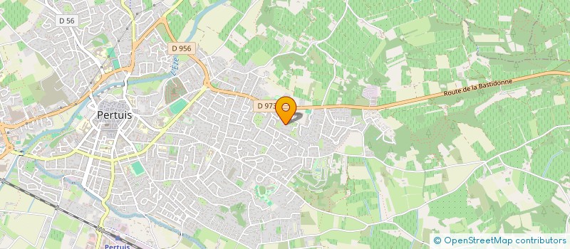 localisation de l'entreprise LA VESSE  PERTUIS