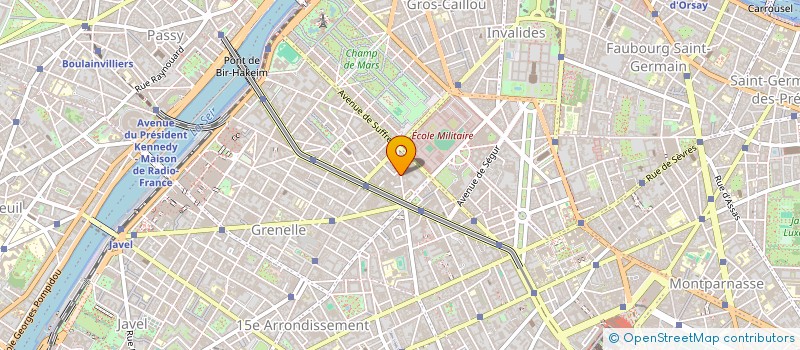 localisation de l'entreprise LA VESUBIE à PARIS