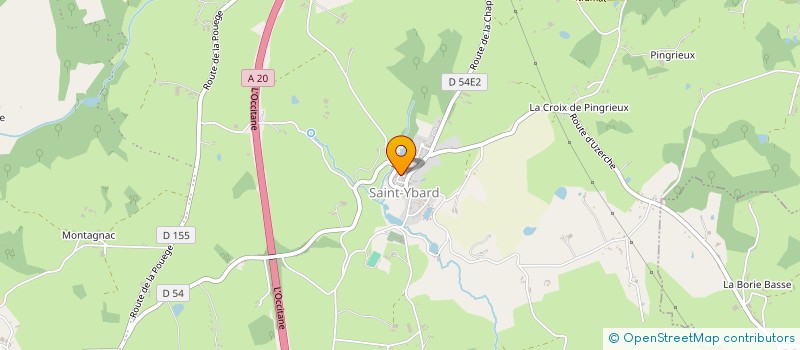 localisation de l'entreprise LA VEZERE  ESPARTIGNAC