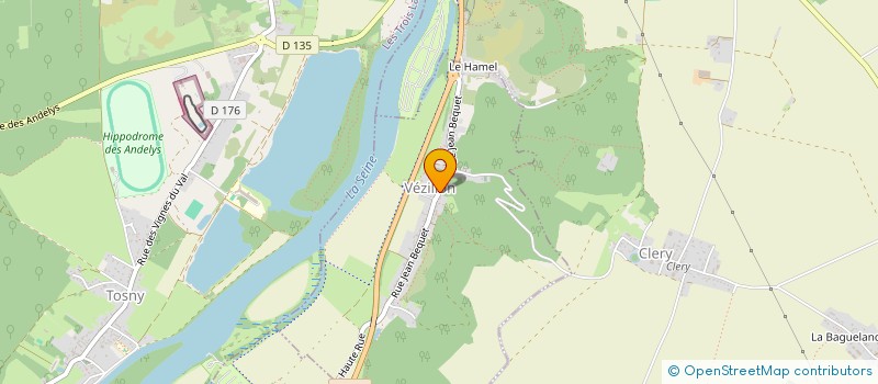 localisation de l'entreprise LA VEZILLONNAISE  VEZILLON