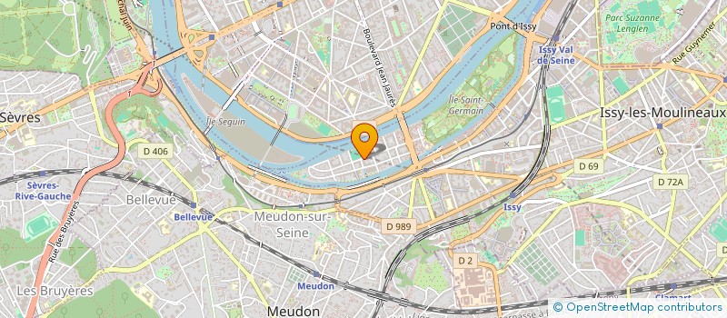 localisation de l'entreprise LA VI A BEL à ISSY-LES-MOULINEAUX