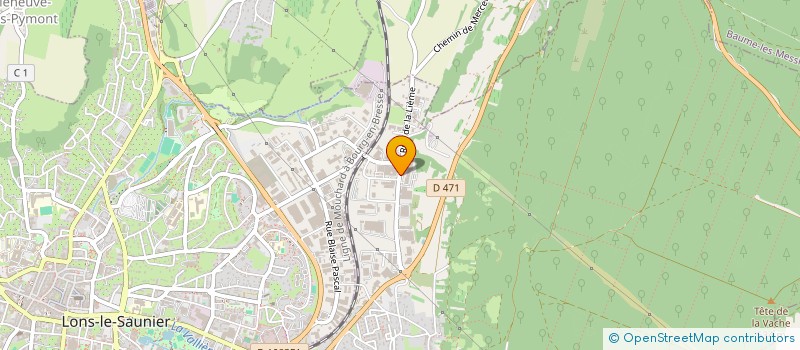 localisation de l'entreprise LA VIANDE NATURELLEMENT à PERRIGNY