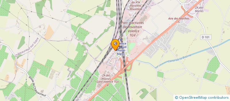 localisation de l'entreprise LA VIANDE VADROUILLE  ALIXAN