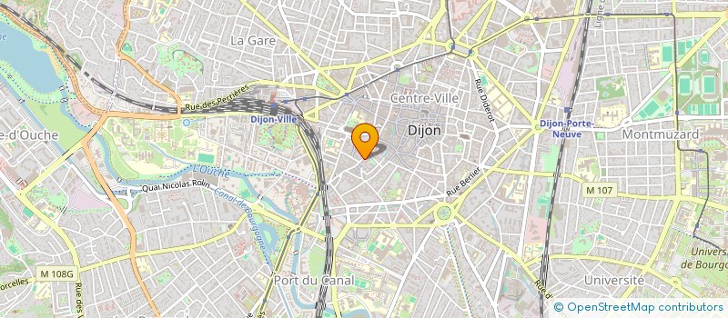 localisation de l'entreprise LA VIBE  DIJON