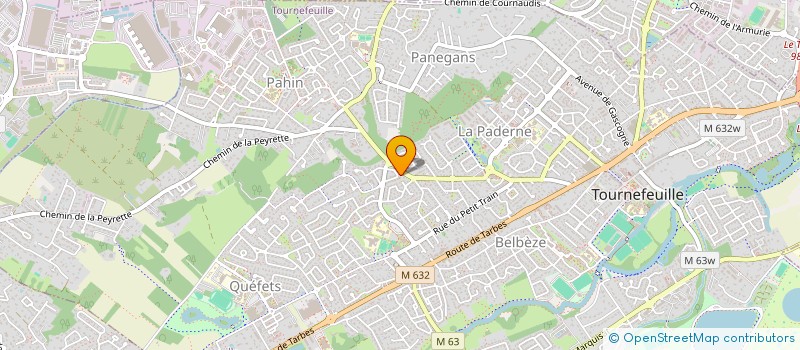 localisation de l'entreprise LA VICARIEE  TOURNEFEUILLE