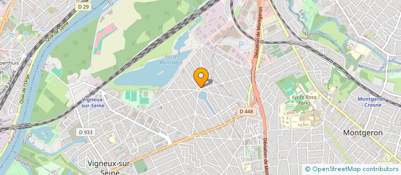localisation de l'entreprise LA VICTOIRE à VIGNEUX-SUR-SEINE