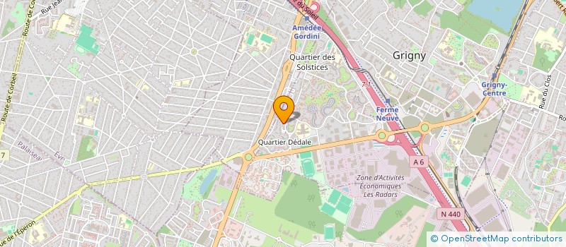 localisation de l'entreprise LA VICTOIRE EXPRESS à GRIGNY