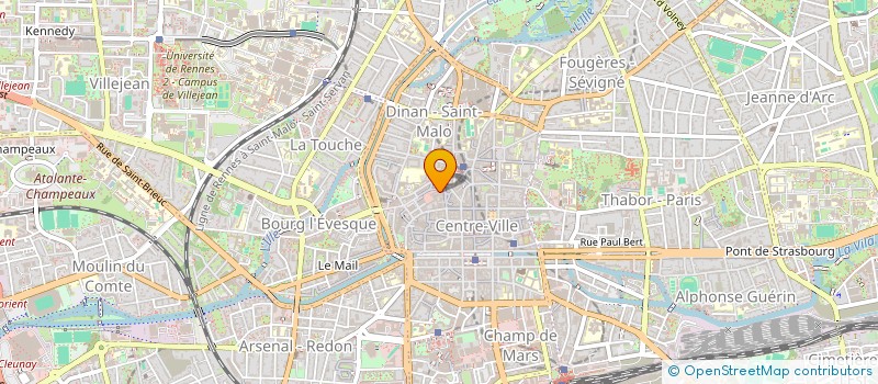localisation de l'entreprise LA VIDA  RENNES