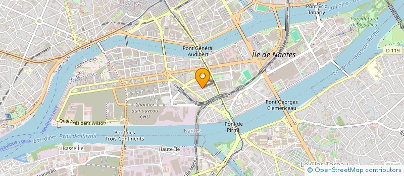 localisation de l'entreprise LA VIDA YOGA NANTES  NANTES