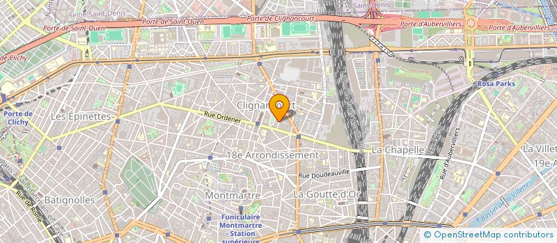 localisation de l'entreprise LA VIE  PARIS