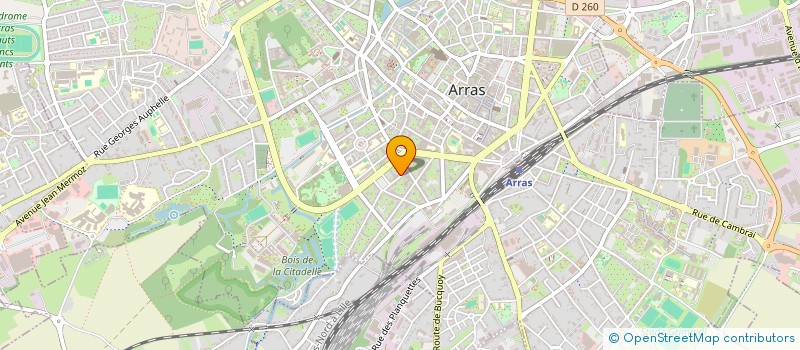 localisation de l'entreprise LA VIE ACTIVE  ARRAS