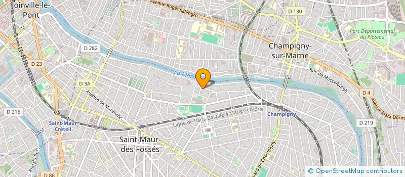 localisation de l'entreprise LA VIE AU GRAND AIR DE SAINT MAUR à SAINT-MAUR-DES-FOSSES