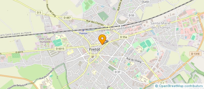 localisation de l'entreprise LA VIE AUTREMENT à YVETOT