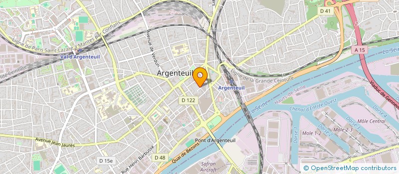 localisation de l'entreprise LA VIE AUTREMENT  ARGENTEUIL