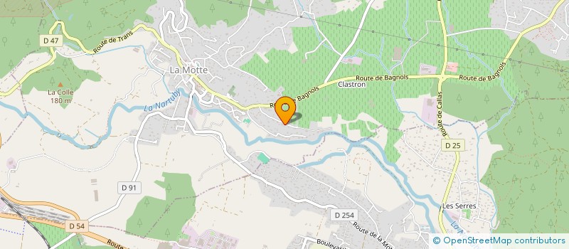 localisation de l'entreprise LA VIE AUTREMENT  LA MOTTE