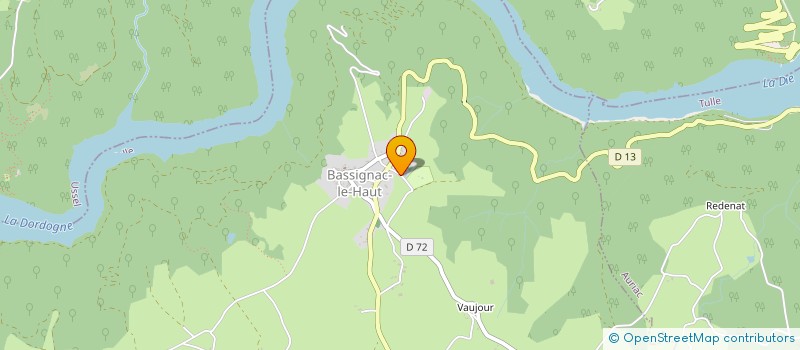 localisation de l'entreprise LA VIE BELLE  BASSIGNAC-LE-HAUT