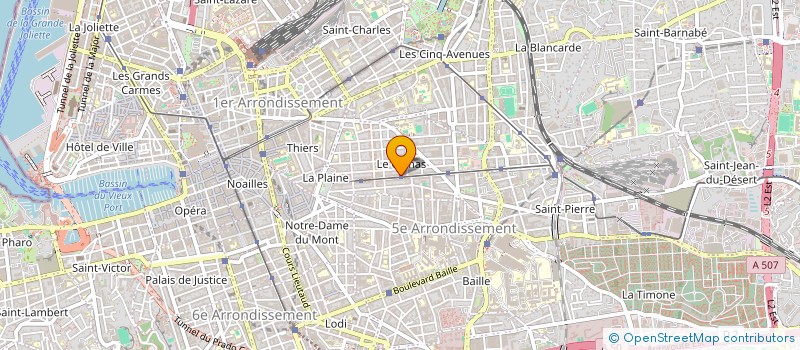 localisation de l'entreprise LA VIE C'EST FANTASTIQUE, POURQUOI TU TE LA COMPLIQUES. à MARSEILLE