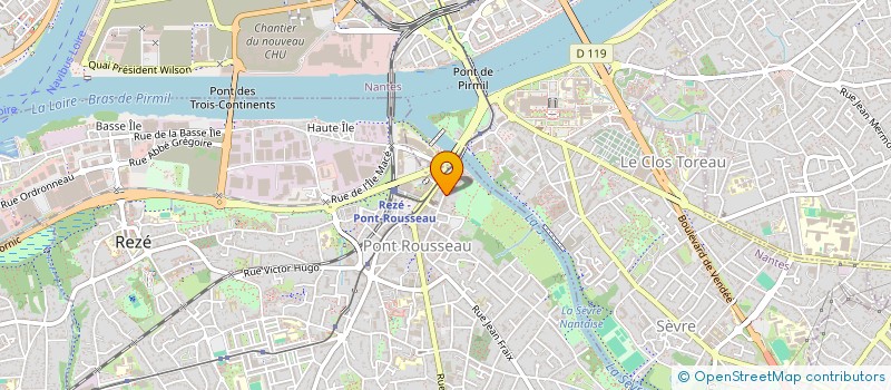localisation de l'entreprise LA VIE DES AUTRES à REZE