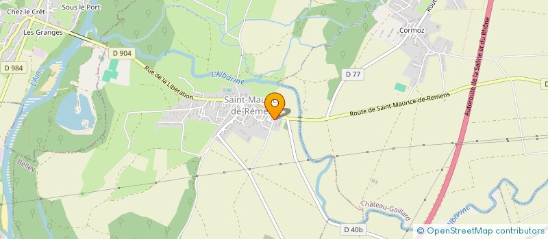 localisation de l'entreprise LA VIE DES CHAMPS à CHATEAU-GAILLARD