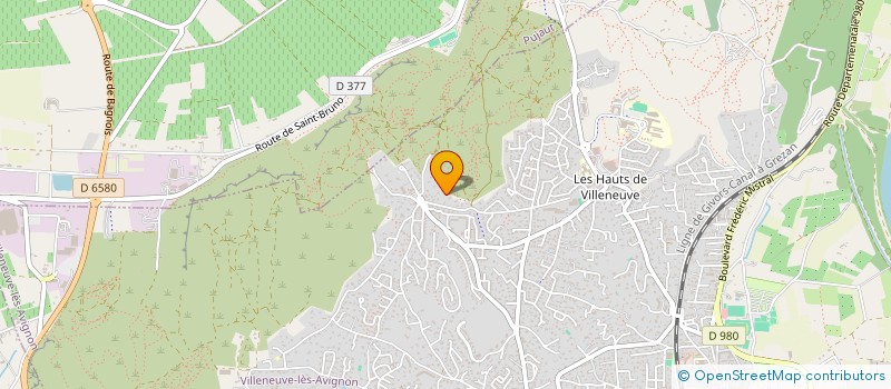 localisation de l'entreprise LA VIE DES HAUTS SARL  VILLENEUVE-LES-AVIGNON