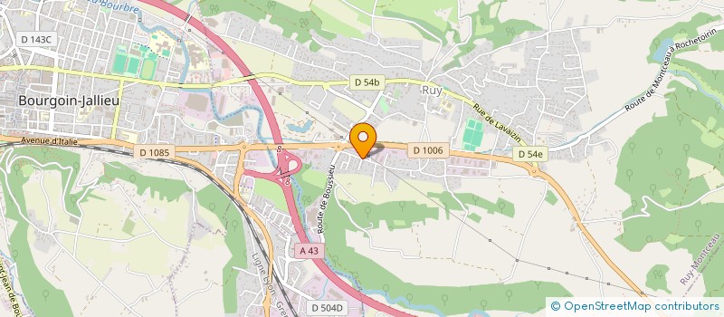 localisation de l'entreprise LA VIE DES MULETS  RUY-MONTCEAU