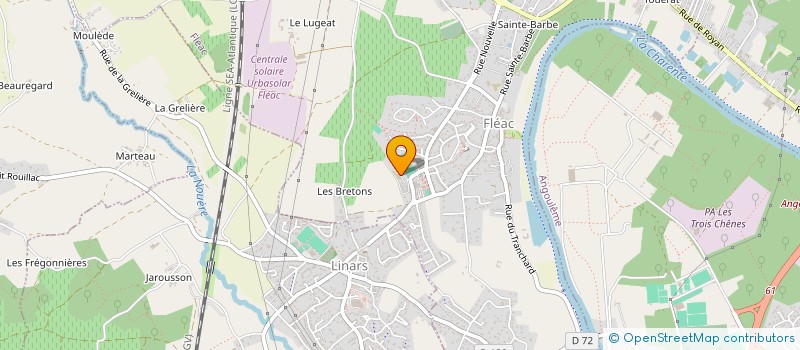 localisation de l'entreprise LA VIE DU HAUT BOIS  FLEAC