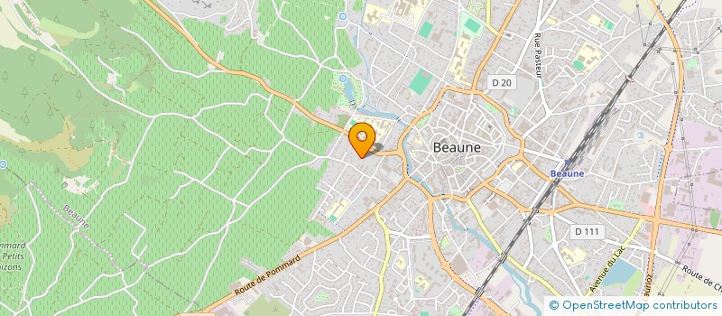 localisation de l'entreprise LA VIE EN BOURGOGNE à BEAUNE
