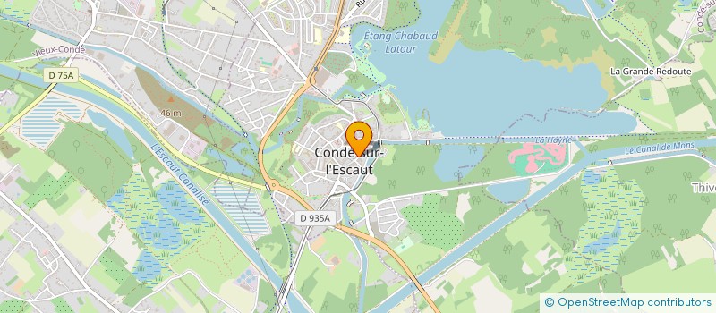 localisation de l'entreprise LA VIE EN IMAGE  CONDE-SUR-L'ESCAUT