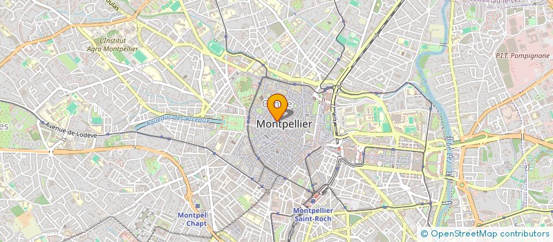 localisation de l'entreprise LA VIE EN PROSE à MONTPELLIER