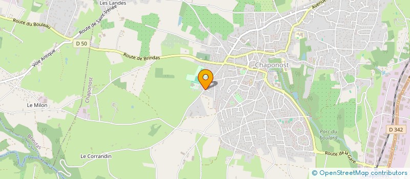 localisation de l'entreprise LA VIE EN RESO  BRIGNAIS